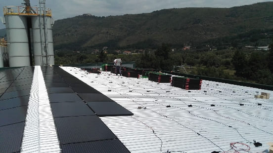 Installazione Impianto fotovoltaico da 144kWp su opificio