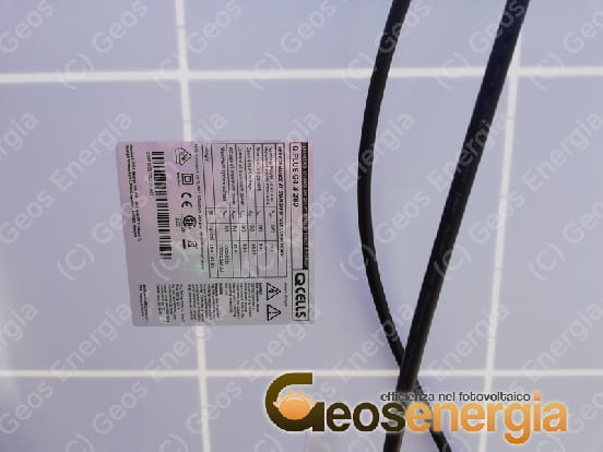 etichetta fotovoltaico da 20kWp