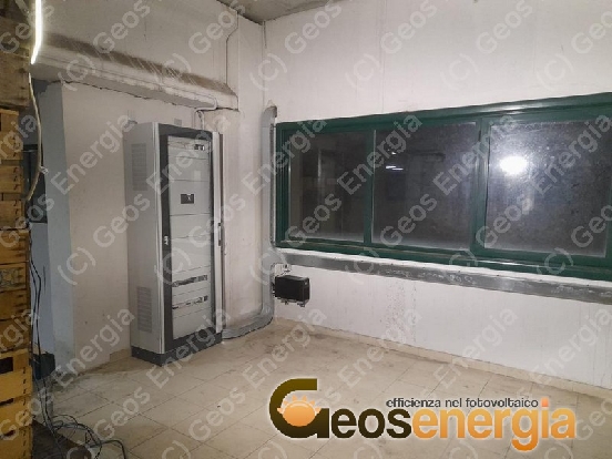 Impianto Fotovoltaico 100kWp - sala inverter - areazione