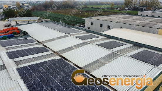 Impianto Fotovoltaico 100kWp - foto porzione