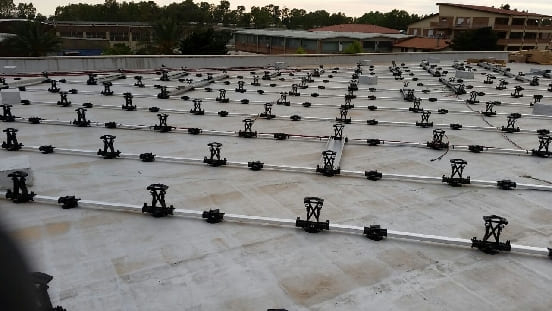 materiale per installazione Impianto fotovoltaico da 144kWp su opificio