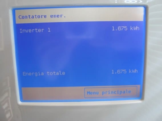 menu inverter energia